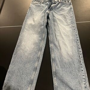 Classic Men's Light Wash Denim Jeans